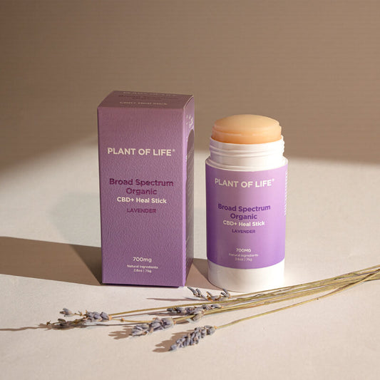 Broad Spectrum Organic Lavender CBD Heal Stick+
