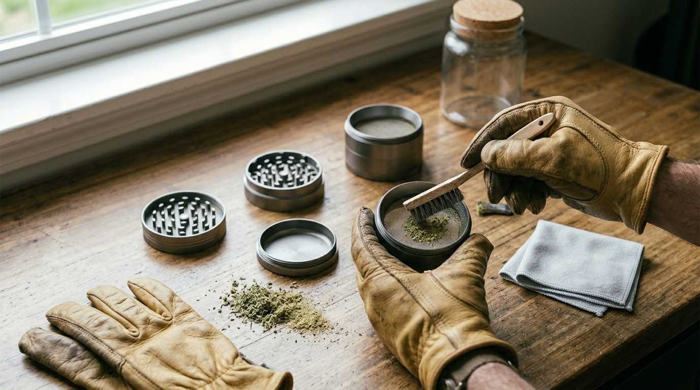 How to Clean a Grinder.