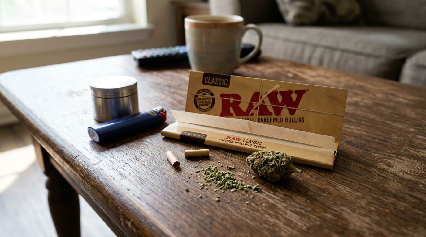Rolling Paper Sizes and Materials.
