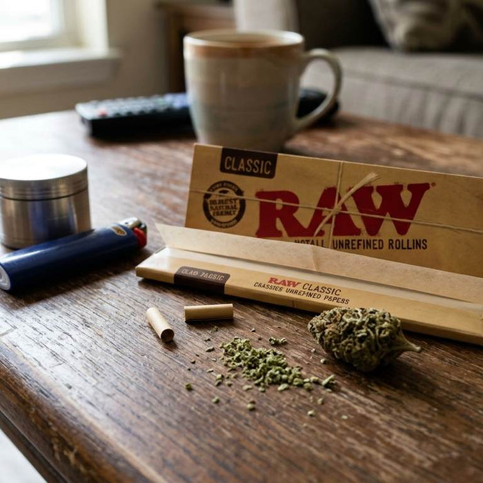 Rolling Paper Sizes and Materials.