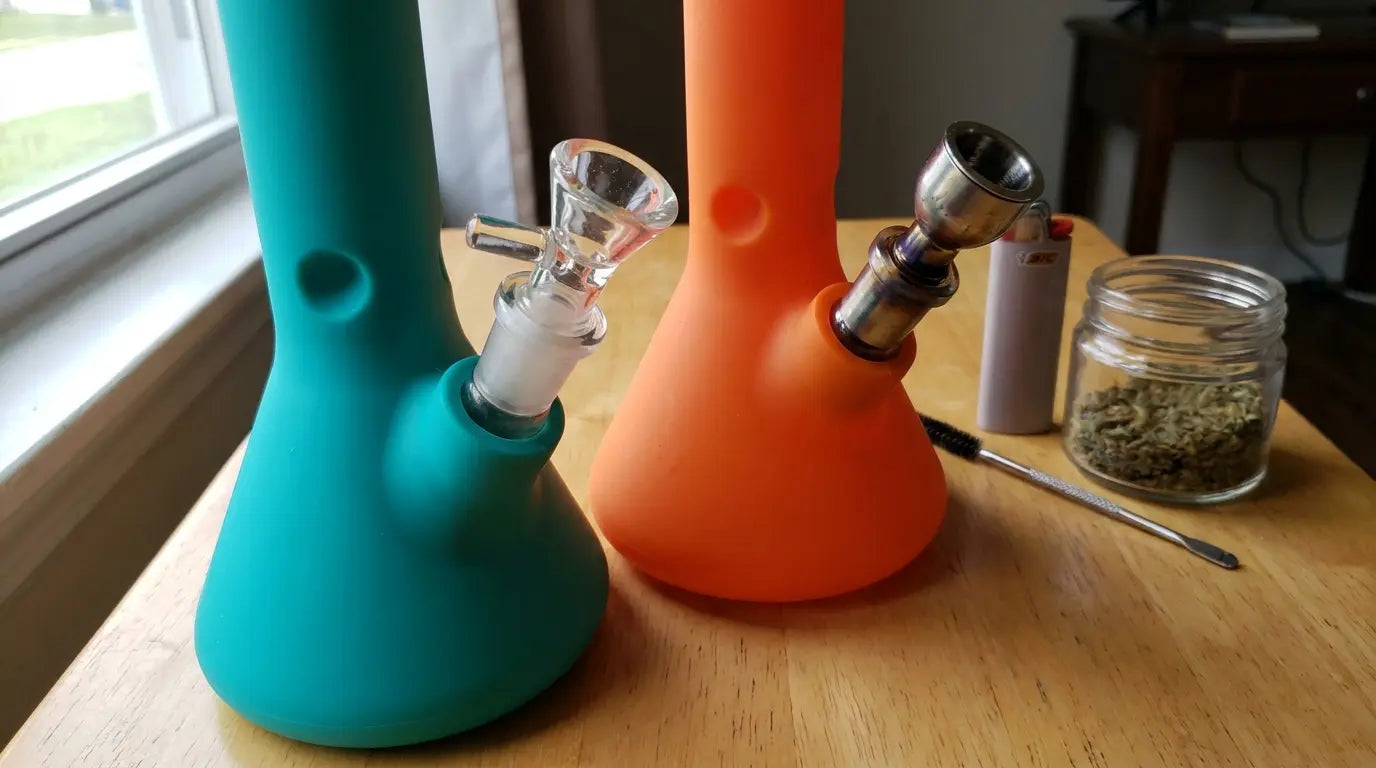 Food-Grade Silicone Bongs.