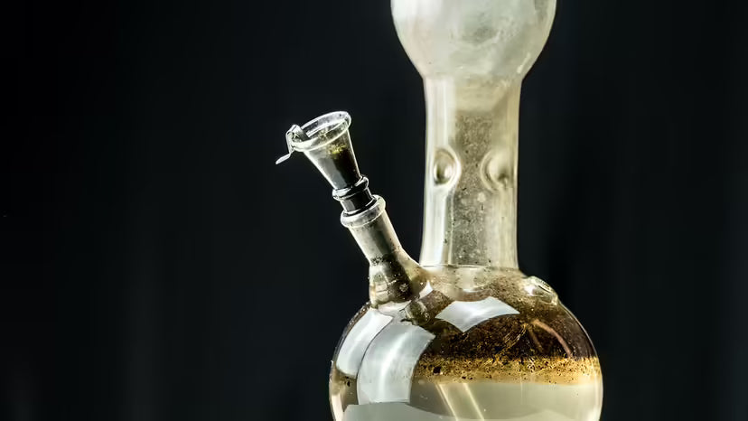 Mineral Stains Inside Bong