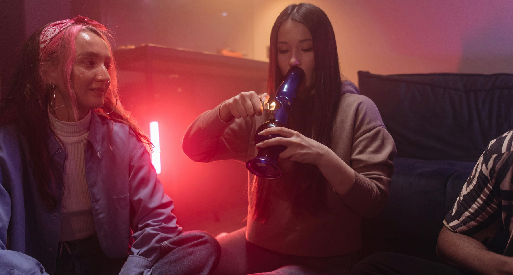 bong and pipe