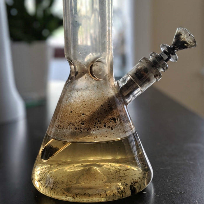 clean a bong without alcohol