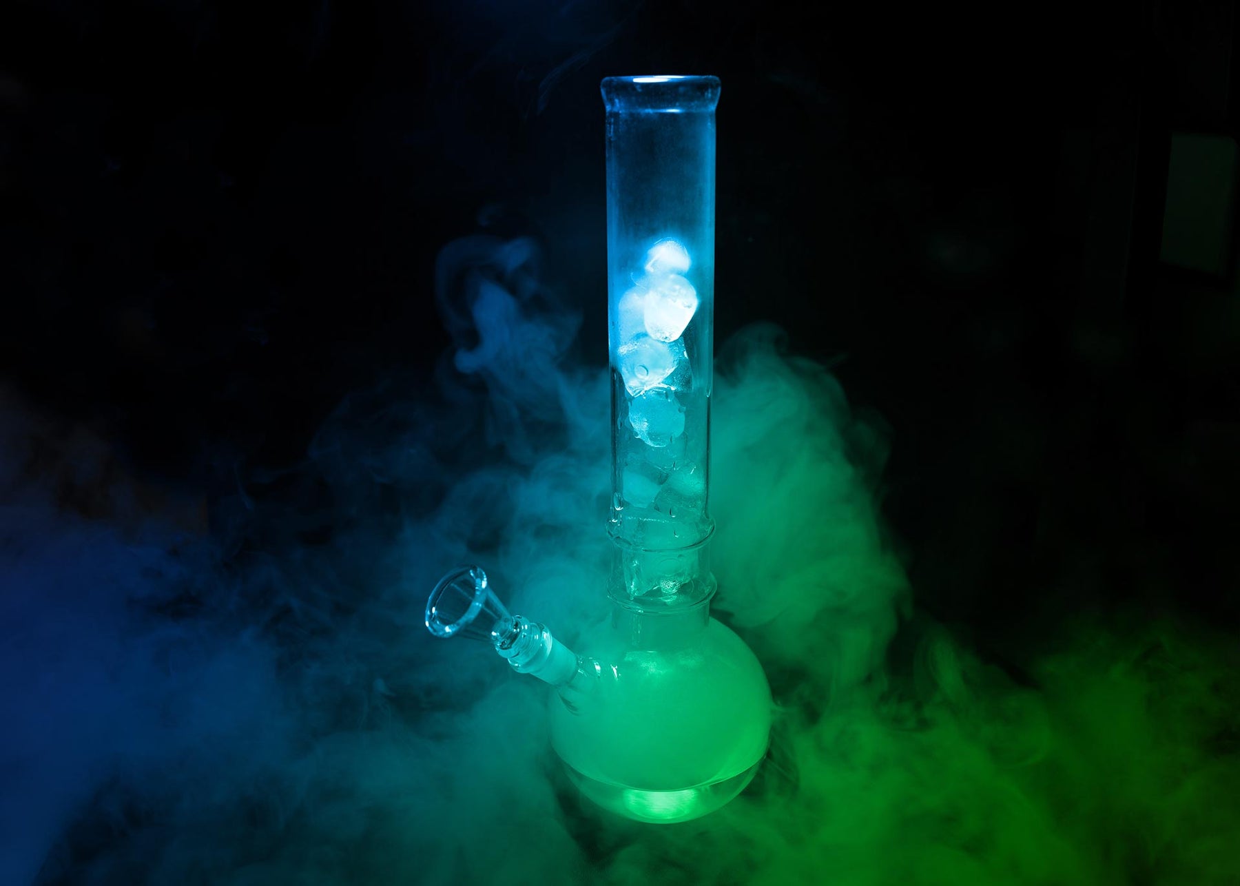 hard water in bongs