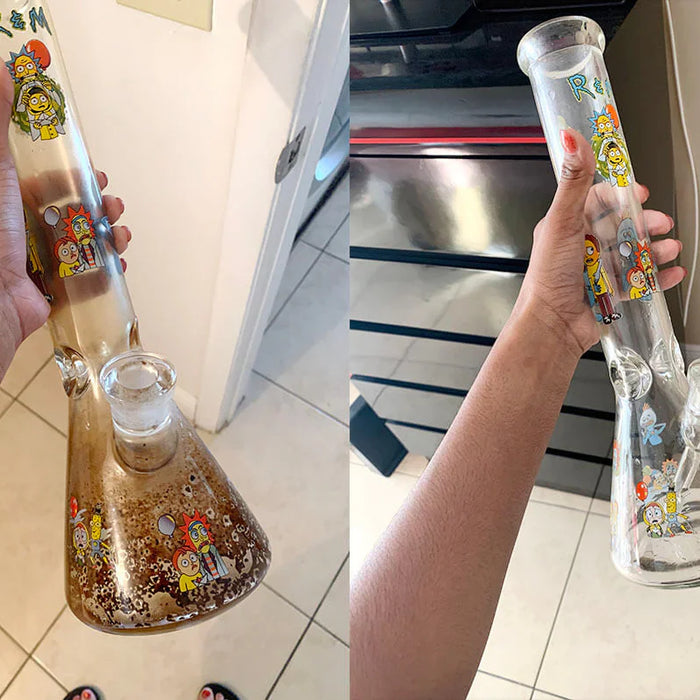 how to deep clean a bong