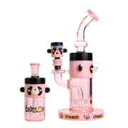 10" Cheech Panda Bong w/ Ash Catcher Glass Cheech Bongs Canada