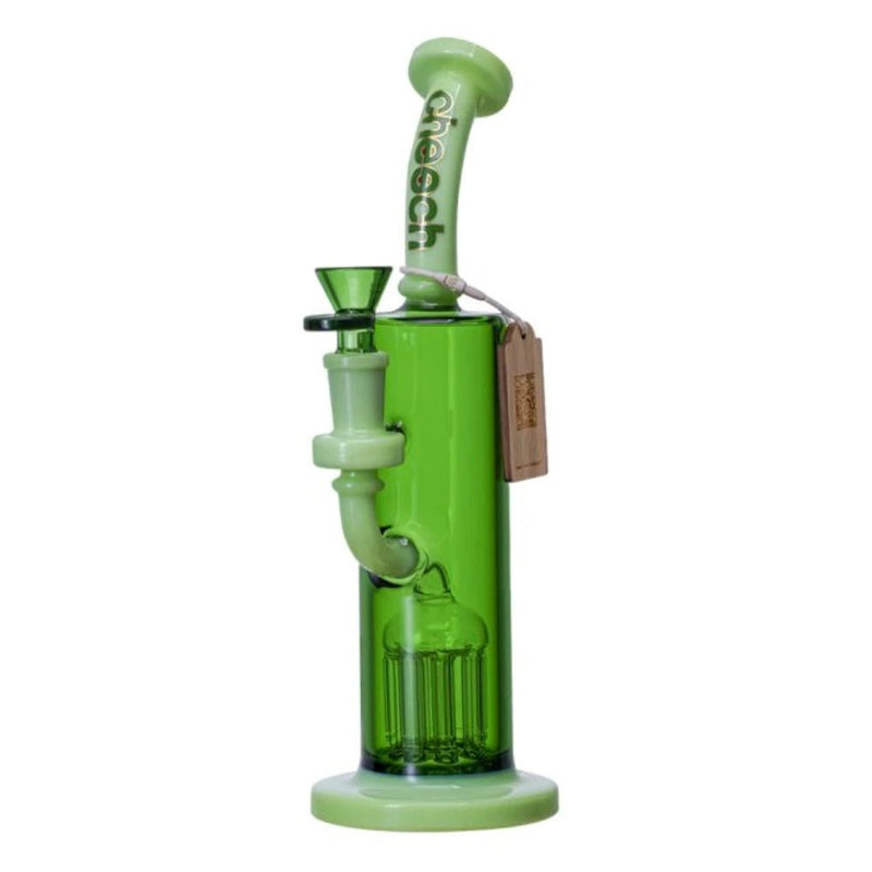 10" Cheech Tree Percolator Straight Tube Bong Glass Cheech Bongs Canada