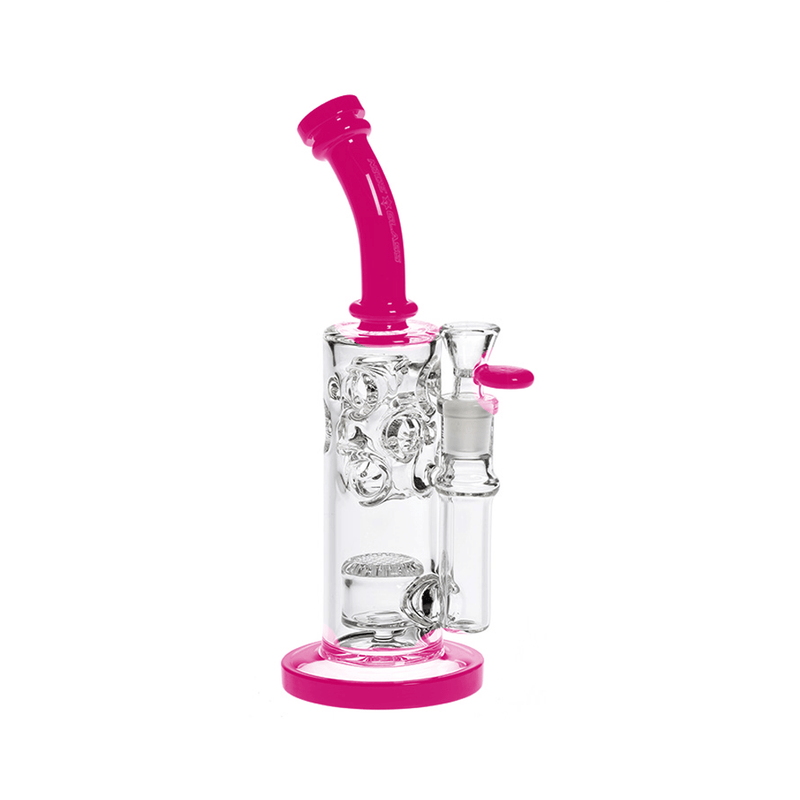 10” YN1113 Swiss & Honeycomb Perc Bubbler (5mm) Nice Glass Bongs Canada