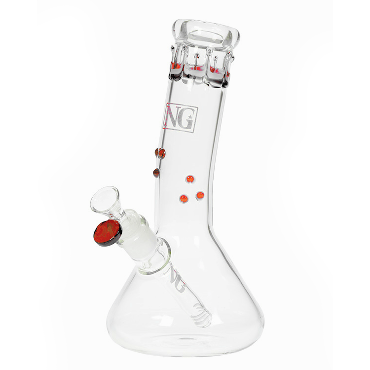 11” G1106 Beaker Bong (5mm) Nice Glass Bongs Canada