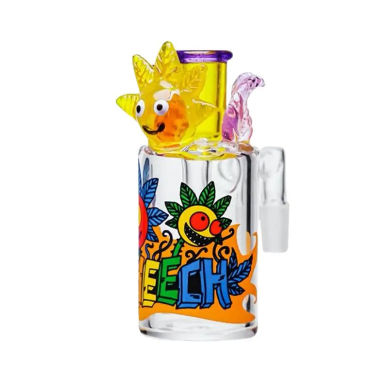 12" Cheech Sunflower Bong w/ Ash Catcher Glass Cheech Bongs Canada