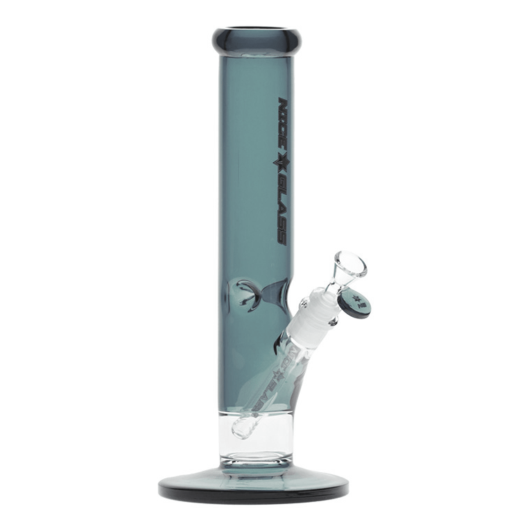 12” NG 240 - CL Straight Bong (5mm) Nice Glass Bongs Canada
