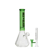 12" NG XY572 12 - Sided Pyramid Beaker Bong Nice Glass Bongs Canada