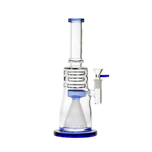 12" Nice Glass S385 Frosted Cone Percolator Straight Tube Bong Nice Glass Bongs Canada