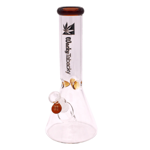 12” Wacky Tabacky Amber Basic Bitch Beaker Bong (5mm) Bongs Canada