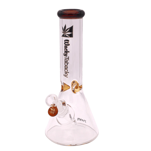 12” Wacky Tabacky Amber Basic Bitch Beaker Bong (7mm) Bongs Canada