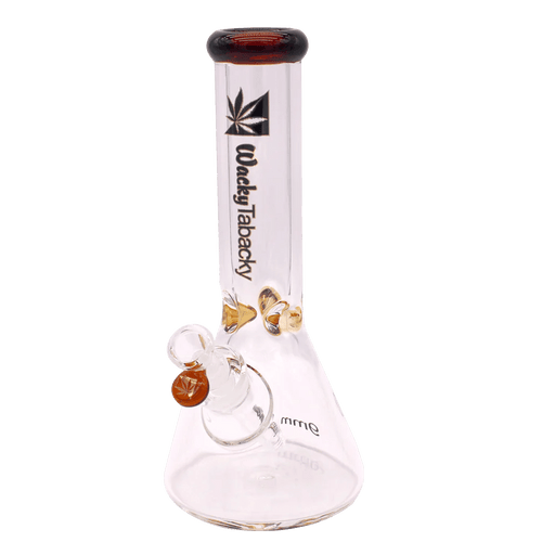 12” Wacky Tabacky Amber Basic Bitch Beaker Bong (9mm) Bongs Canada