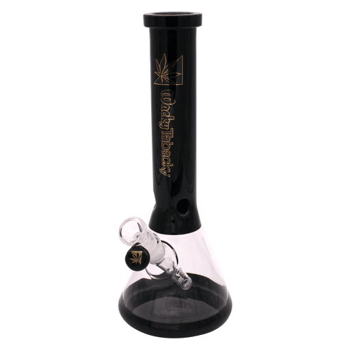 12" Wacky Tabacky Black Window Beaker Bong (5mm) Bongs Canada