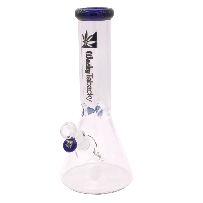 12” Wacky Tabacky Blue Basic Bitch Beaker Bong (5mm) Bongs Canada