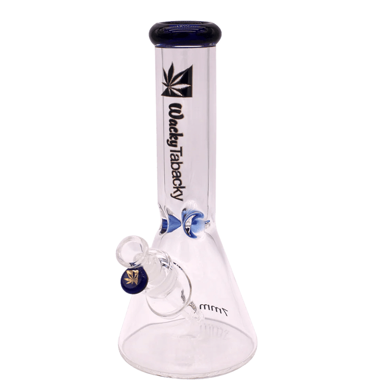 12” Wacky Tabacky Blue Basic Bitch Beaker Bong (7mm) Bongs Canada