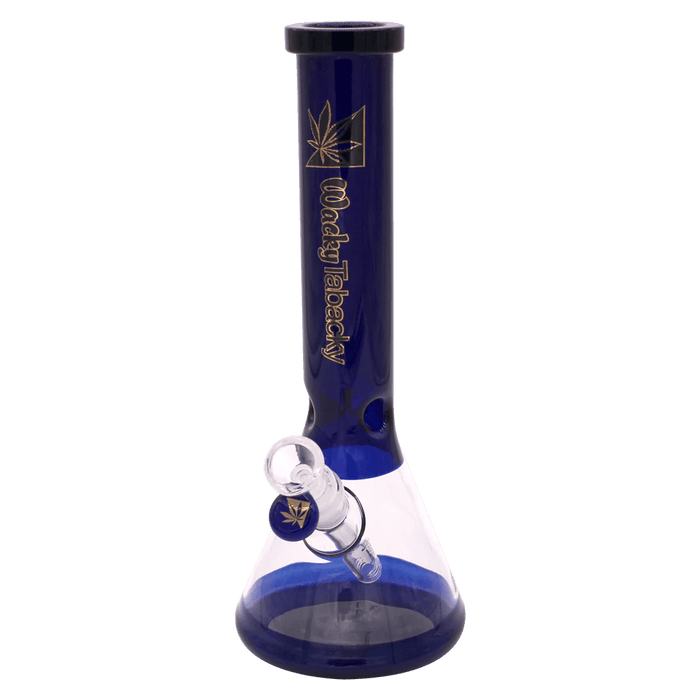 12" Wacky Tabacky Blue Window Beaker Bong (5mm) Bongs Canada