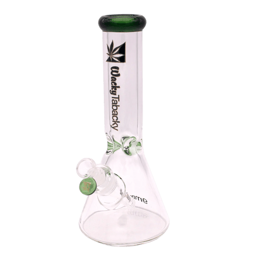 12” Wacky Tabacky Green Basic Bitch Beaker Bong (9mm) Bongs Canada