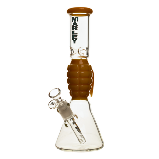 12" Marley Grenade Core Beaker Bong - Yellow - Bongs Canada