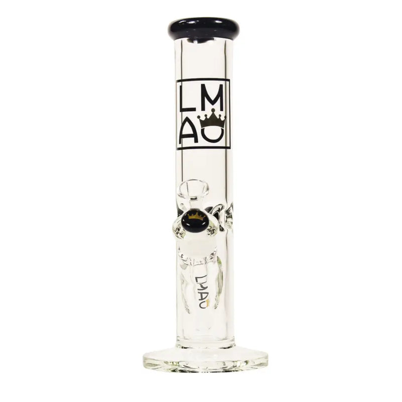 Bong droit en verre LMAO Basic Bitch de 12 pouces (7 mm)
