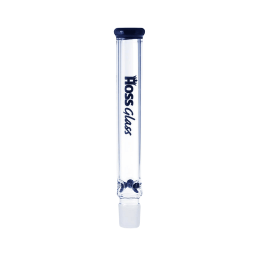 14" Hoss Glass Colored Top Tube Black Bongs Canada