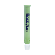 14" Hoss Glass Full Color Top Tube Milk Green Bongs Canada