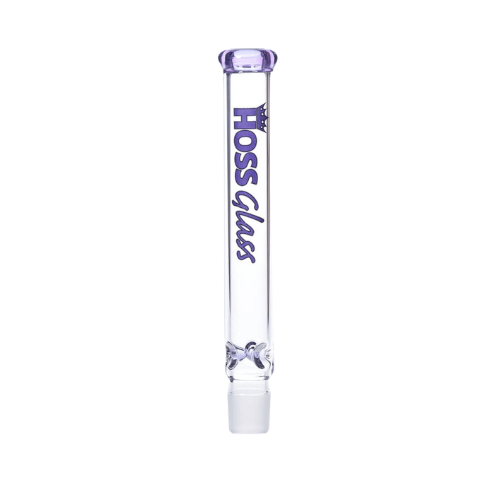 14" Hoss Glass Colored Top Tube Purple Bongs Canada