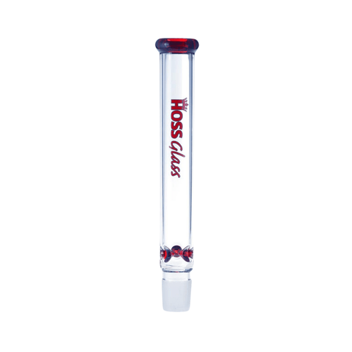 14" Hoss Glass Colored Top Tube Red Bongs Canada