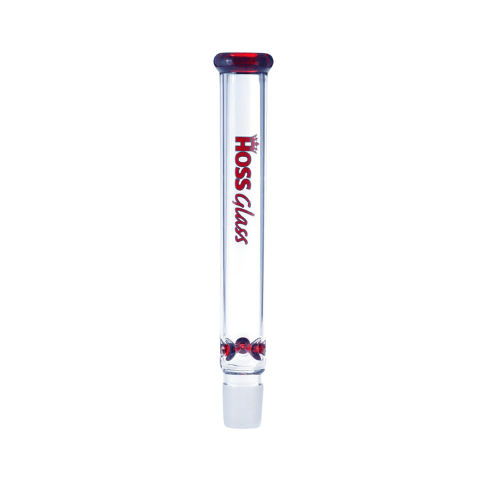 14" Hoss Glass Colored Top Tube Red Bongs Canada