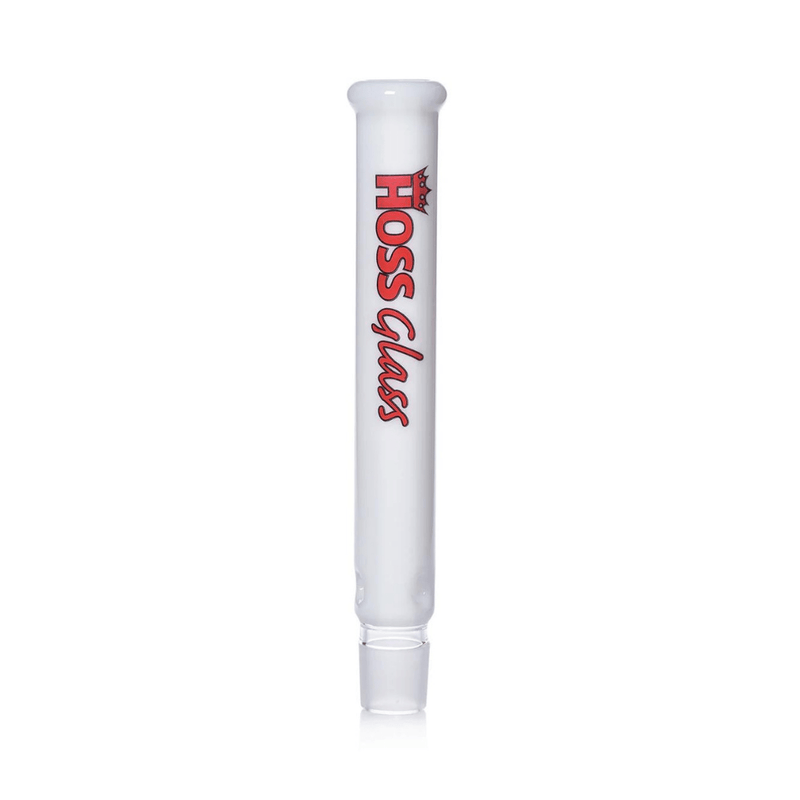 14" Hoss Glass Full Color Top Tube White Bongs Canada