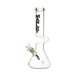 14" Marley Glass Curve Flow Beaker Bong - Gold - Bongs Canada