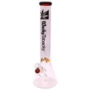 16” Wacky Tabacky Amber Big Boy Beaker Bong (5mm) Bongs Canada