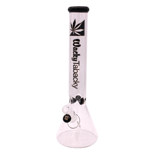 16” Wacky Tabacky Black Big Boy Beaker Bong (5mm) Bongs Canada