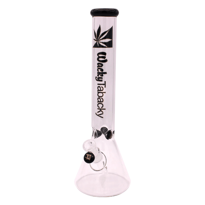 16” Wacky Tabacky Black Big Boy Beaker Bong (5mm) Bongs Canada