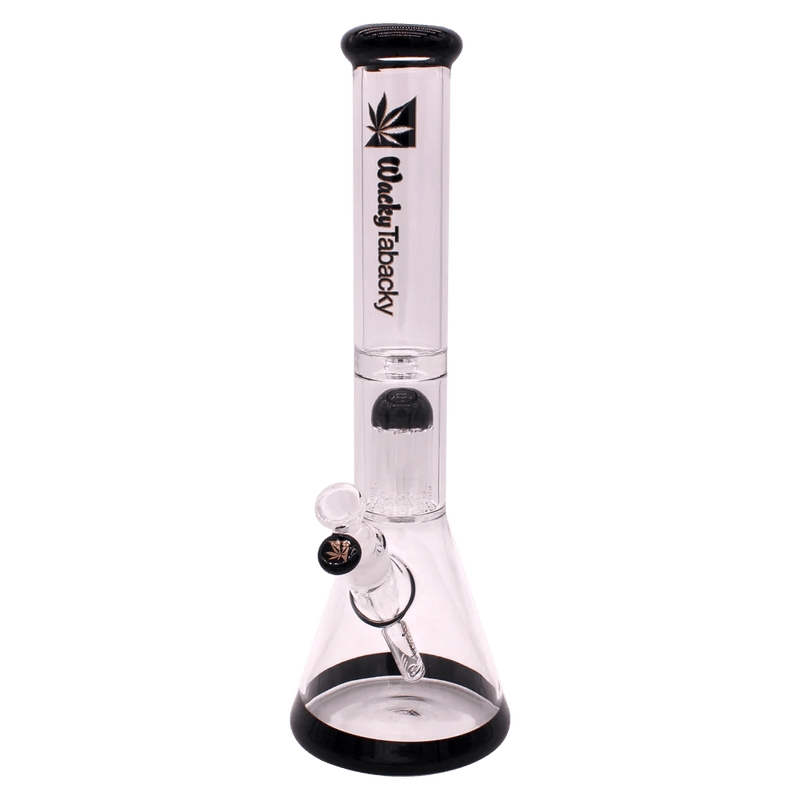 16” Wacky Tabacky Black Smoke Trees Percolator (5mm) Bongs Canada