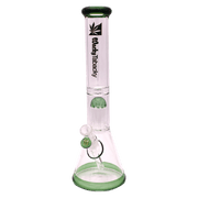 16” Wacky Tabacky Green Smoke Trees Percolator (5mm) Bongs Canada