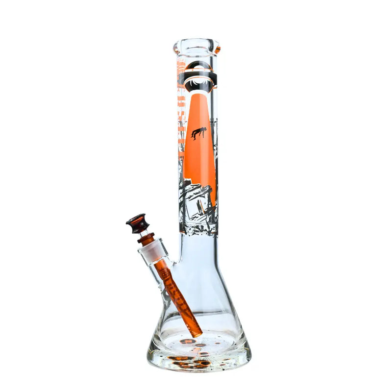 16" UFO Beaker Bong 9mm - Castle Glass - Bongs Canada