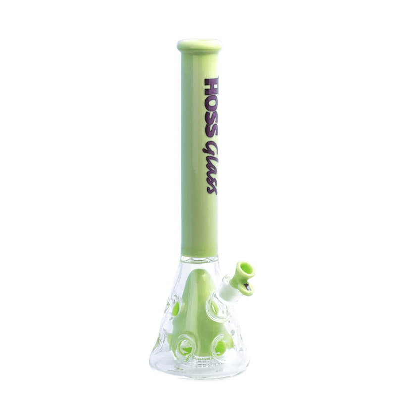 18” H150 - Holey Beaker (5mm) Hoss Glass Bongs Canada