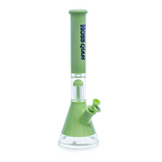 18” H155C - Colored Beaker (w/ Arm Tree Perc) (5mm) Hoss Glass Bongs Canada