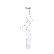 18” Hoss Glass H120 3 Kink Top (5mm) - Build A Bong Hoss Glass Bongs Canada
