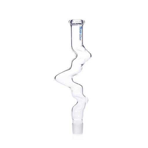 18” Hoss Glass H120 3 Kink Top (5mm) - Build A Bong Hoss Glass Bongs Canada