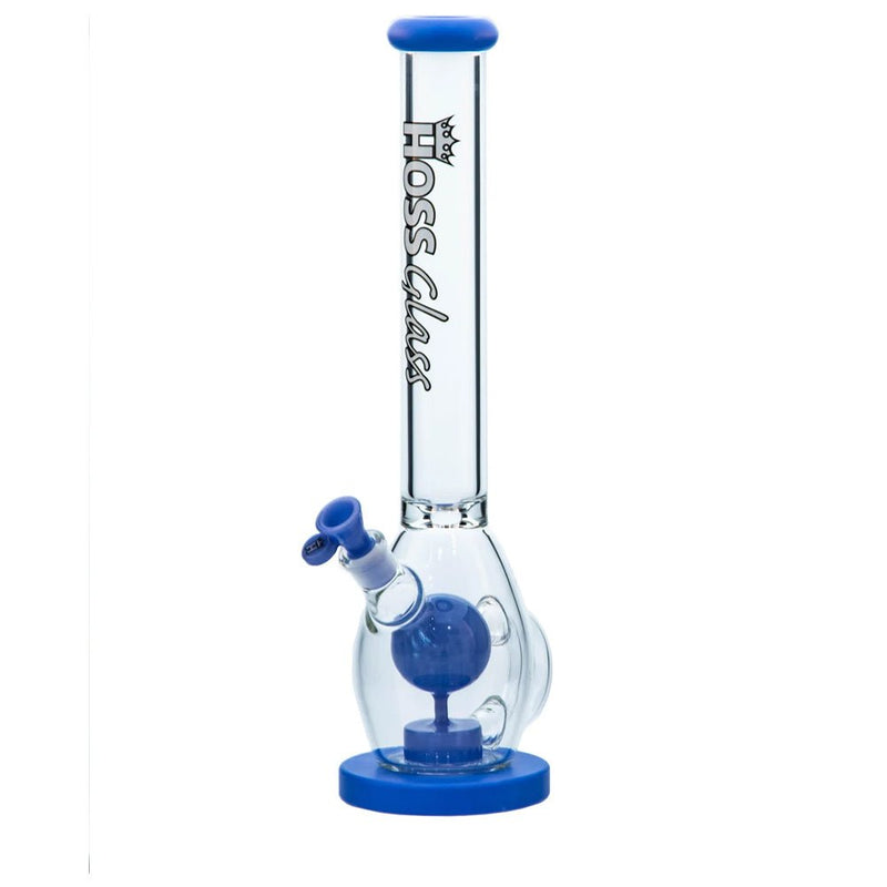 18" Hoss Glass H526 - Bowling Pin Percolator Removable Beaker Bong Hoss Glass Bongs Canada