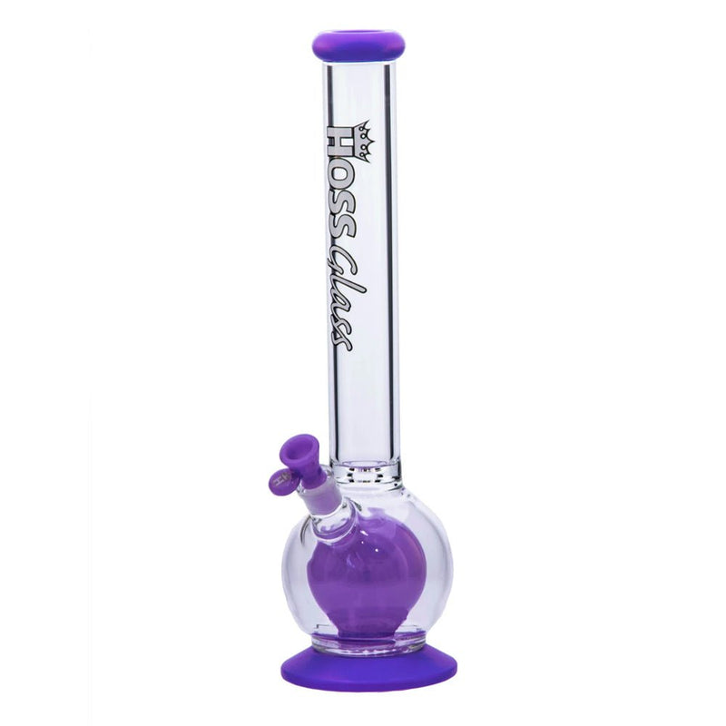 18" Hoss Glass H530 Double Ball Beaker Removeable Beaker Bong Hoss Glass Bongs Canada
