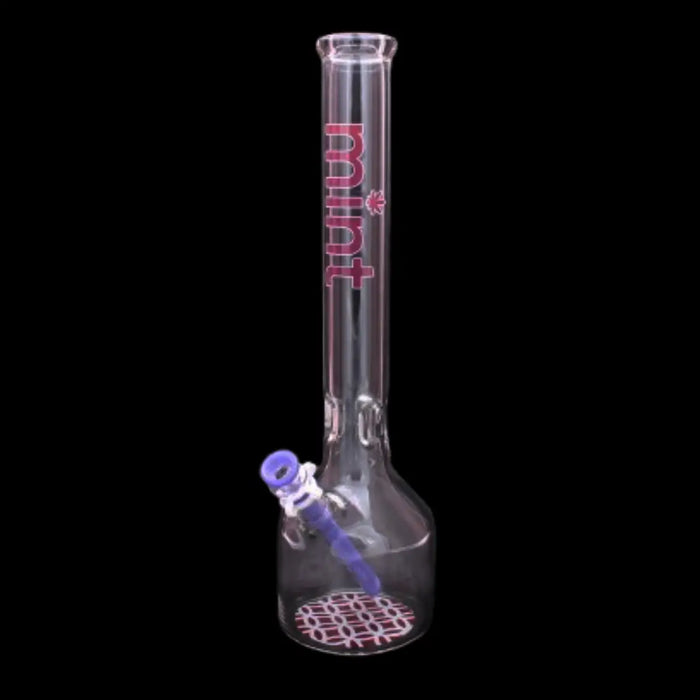 18" Mint Glass Obsidian 7mm - Milk Purple - Bongs Canada