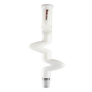 18" Hoss Glass Full Colored 3 Kink Top White Bongs Canada