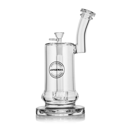 (1) Arsenal Glass - 11" Arsenal Barrel Perc Bong - Bongs Canada